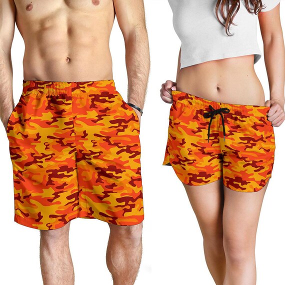 camo swim shorts women