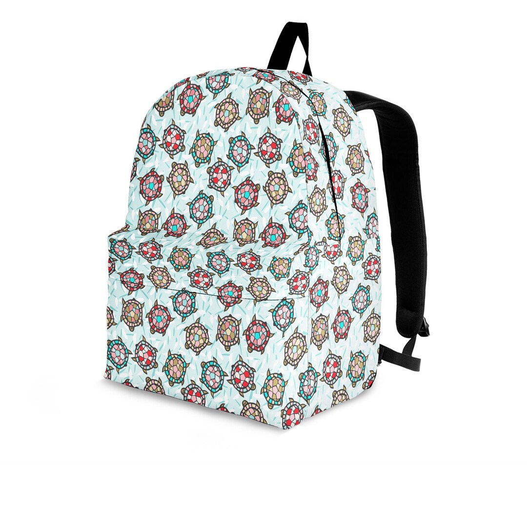 Turtle Backpack for Kids and Adults Turtle Pattern Bag - Etsy