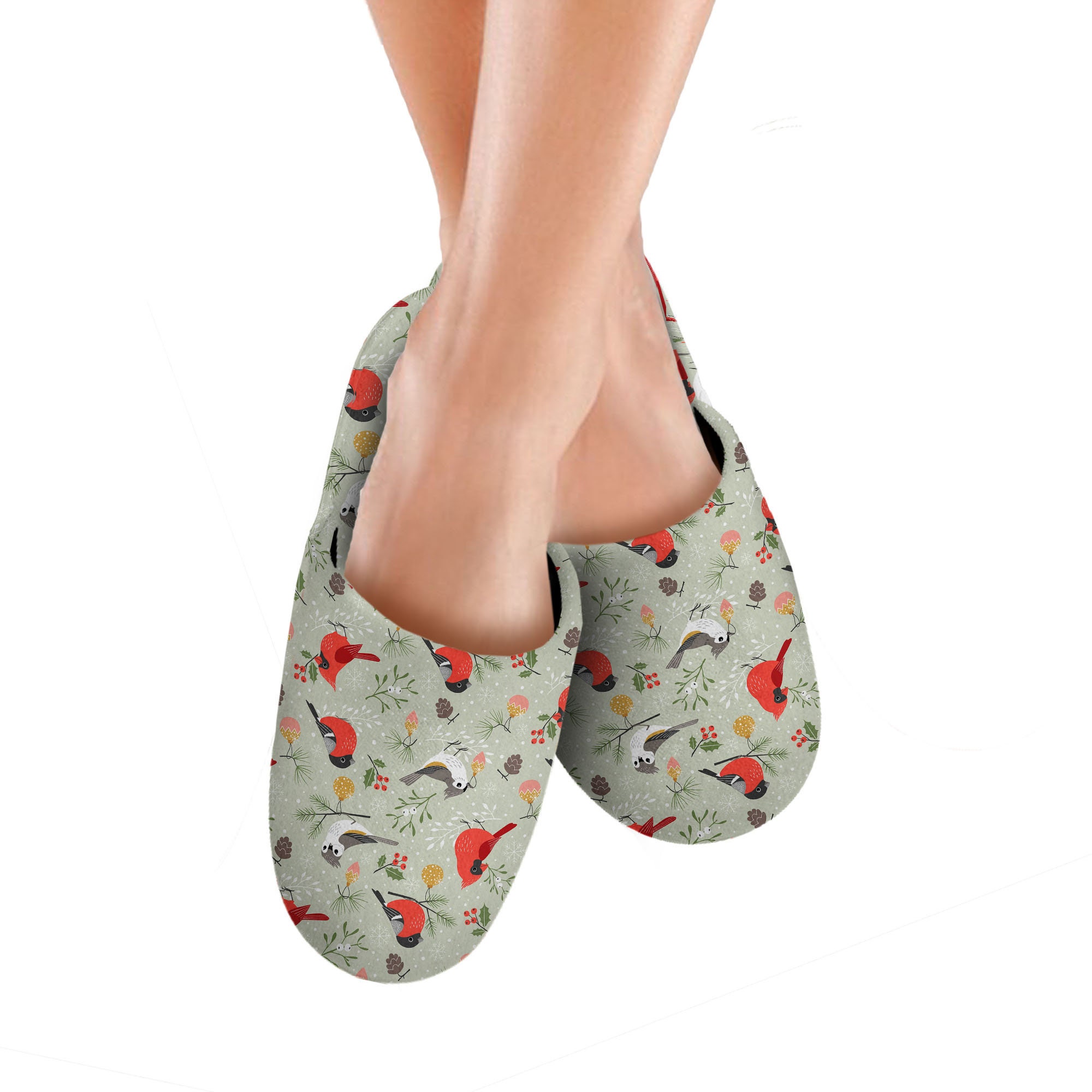 Women's Cardinal Slippers