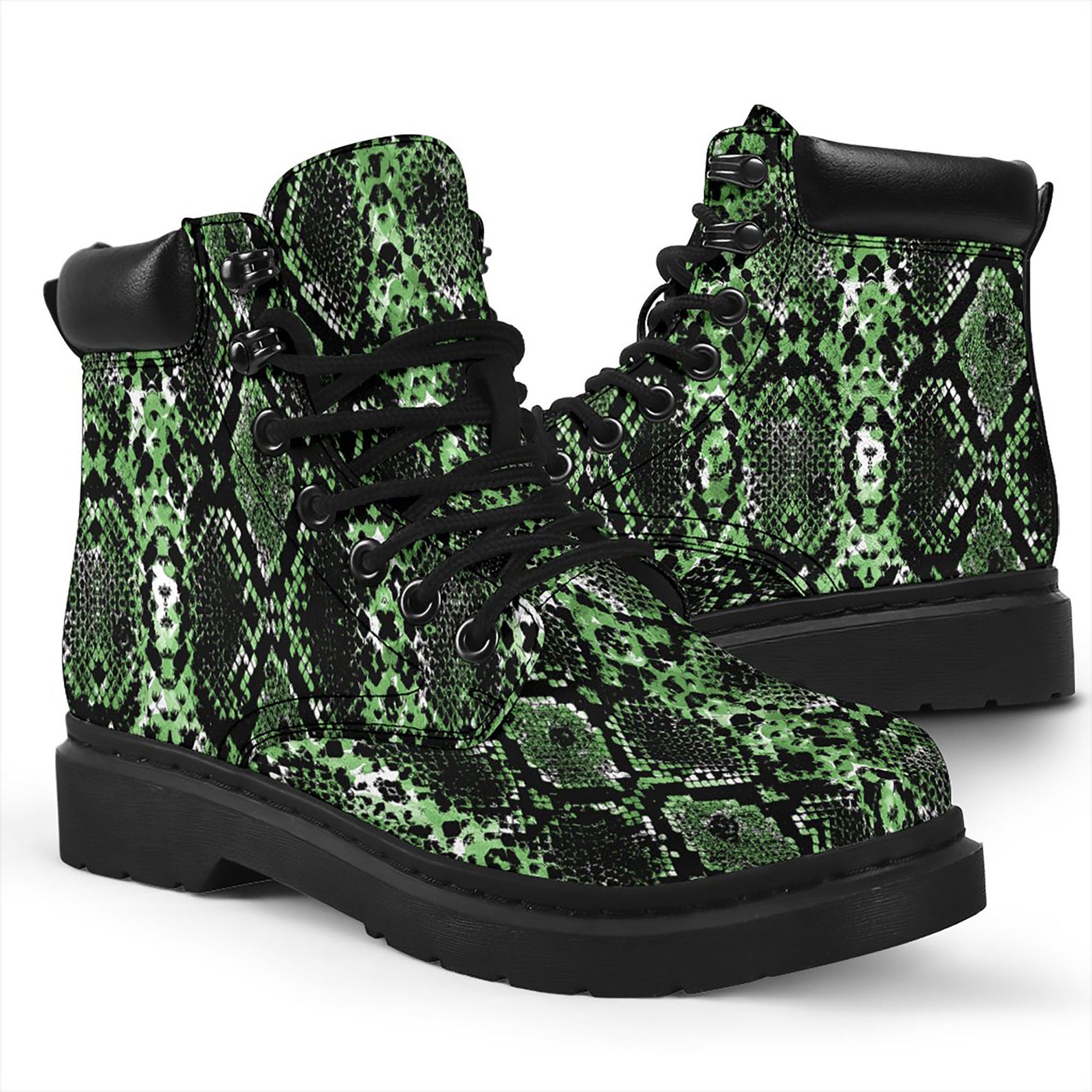 cheap snake print boots