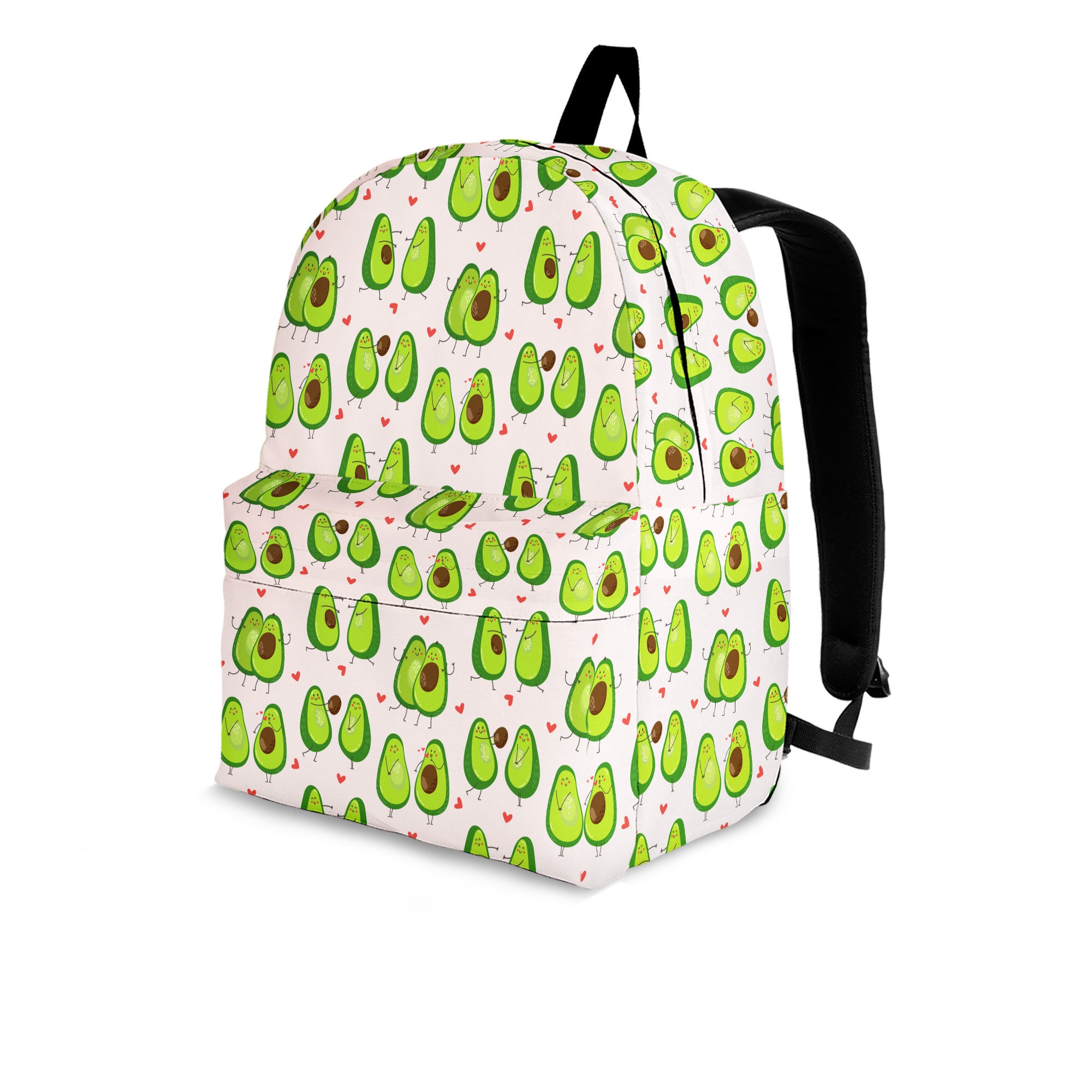 Avocado Backpack For Kids and Adults Avocado Pattern Bag | Etsy