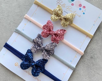 Newborn headband Gift Set | Butterfly Headband | Baby Hair Accessories | Baby Hair Bows | Hair Accessories for Girls | Butterly Accessories