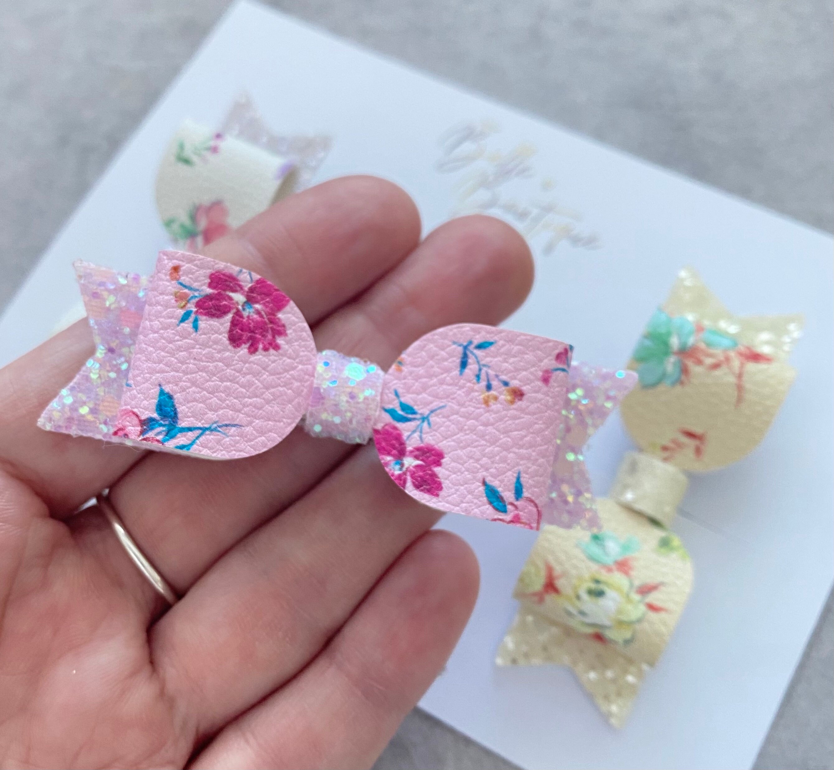 Girls Hair Clip Bows for Toddlers Bow Clips Fringe Clips Etsy