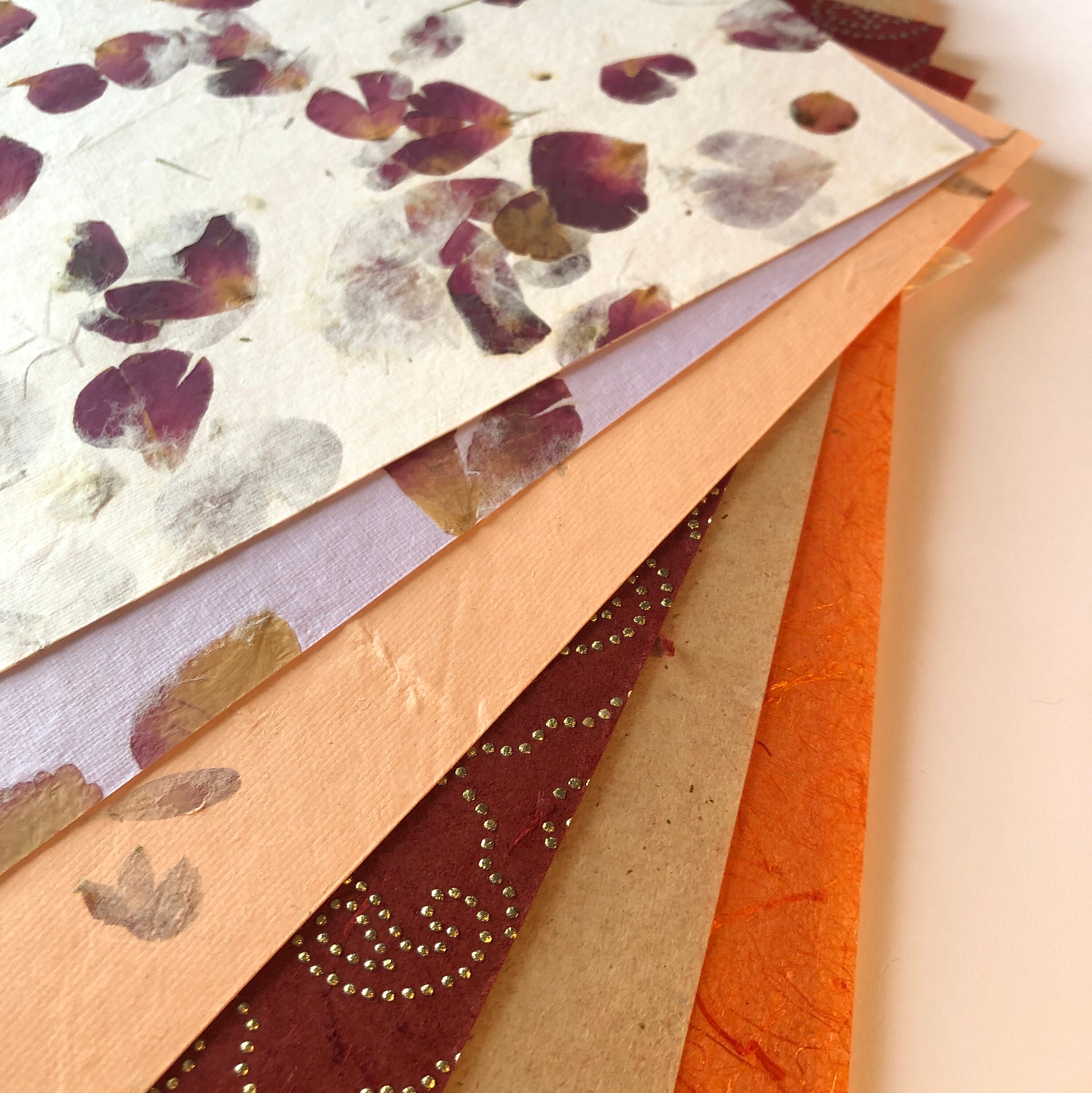 Handmade Paper A4 Indian Paper Craft Kit Paper Flowers Etsy