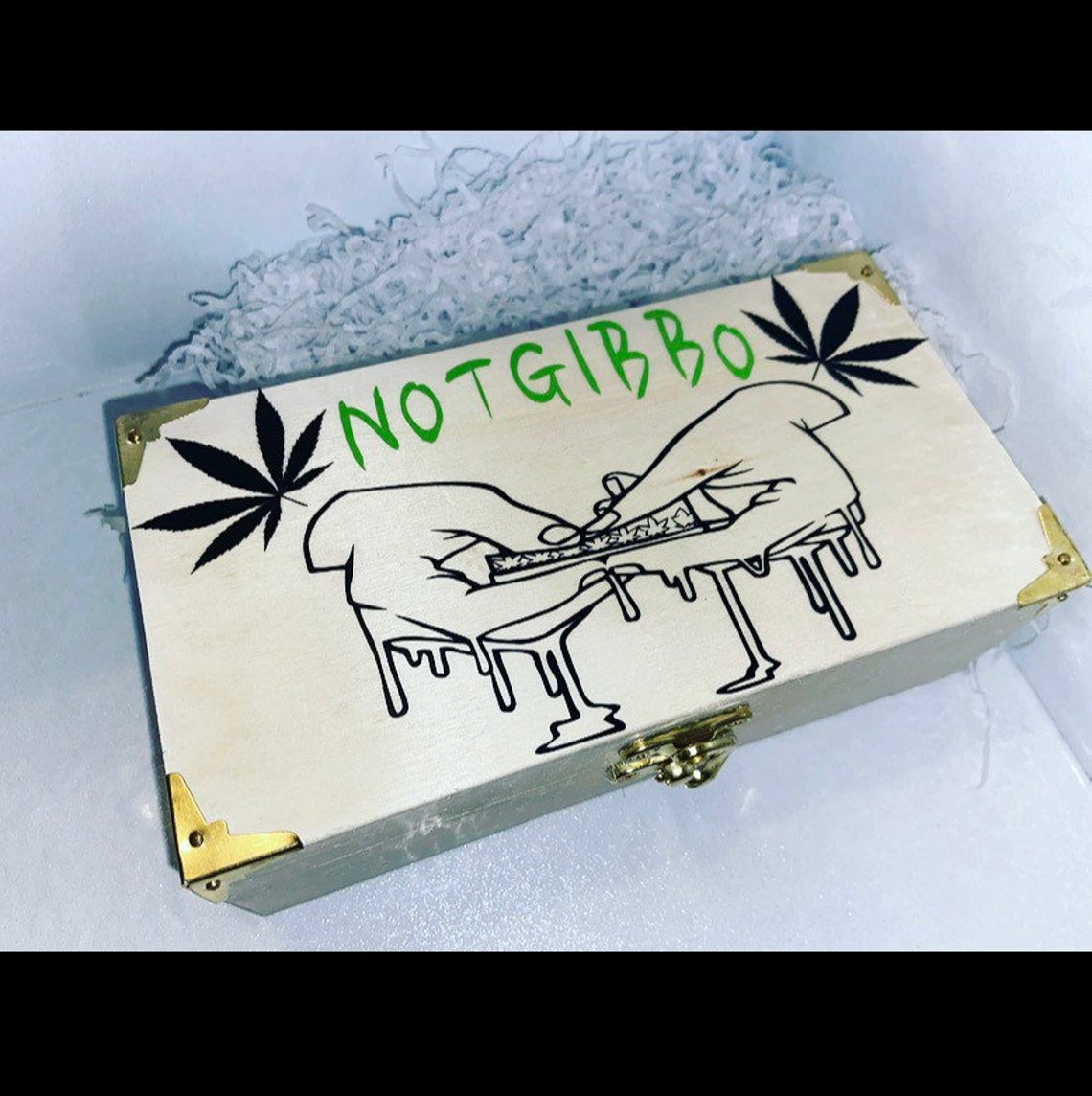 Personalised stoner box Stoner gift smoker gift Valentines Etsy