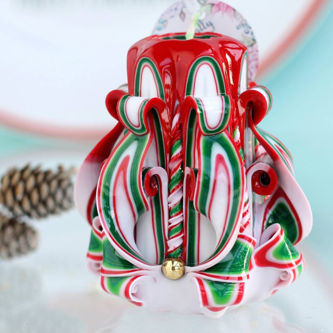 Christmas Candle Holiday Christmas Scented Candle Candle Etsy