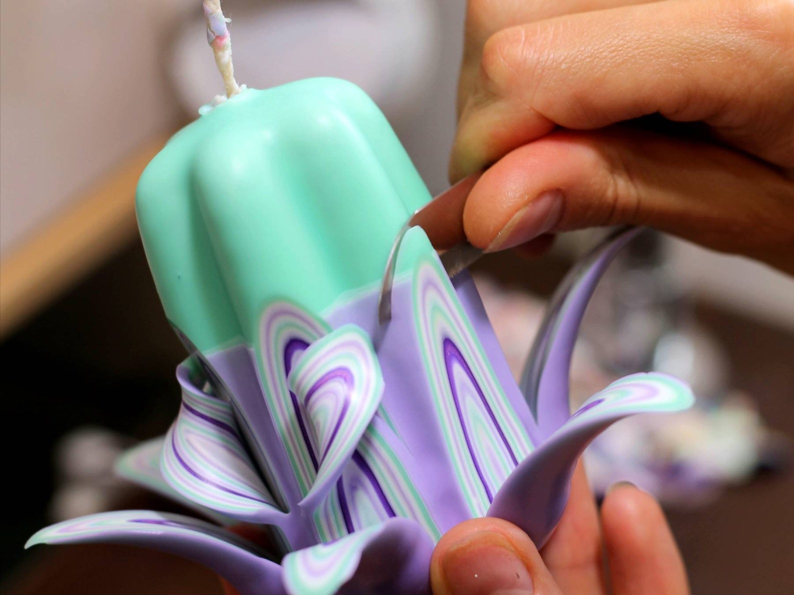 Carved Candles Tutorials. Training Video Course for Carved Etsy