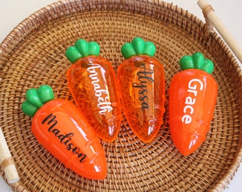 Personalized Easter Carrot | Easter Egg Hunt | Candy Container | Personalized Gift |  Easter |  Kids Gift