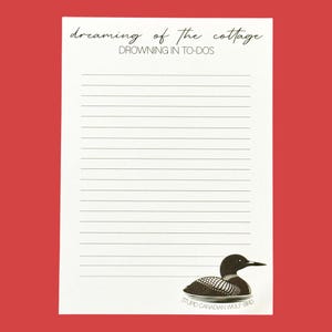 Notepad - Heated Rivalry - Hockey - Ilya - Shane - Stupid Canadian Wolf Bird - Cottage