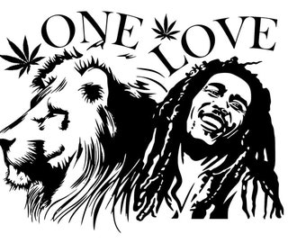 Free Free 170 Bob Marley One Love Svg SVG PNG EPS DXF File