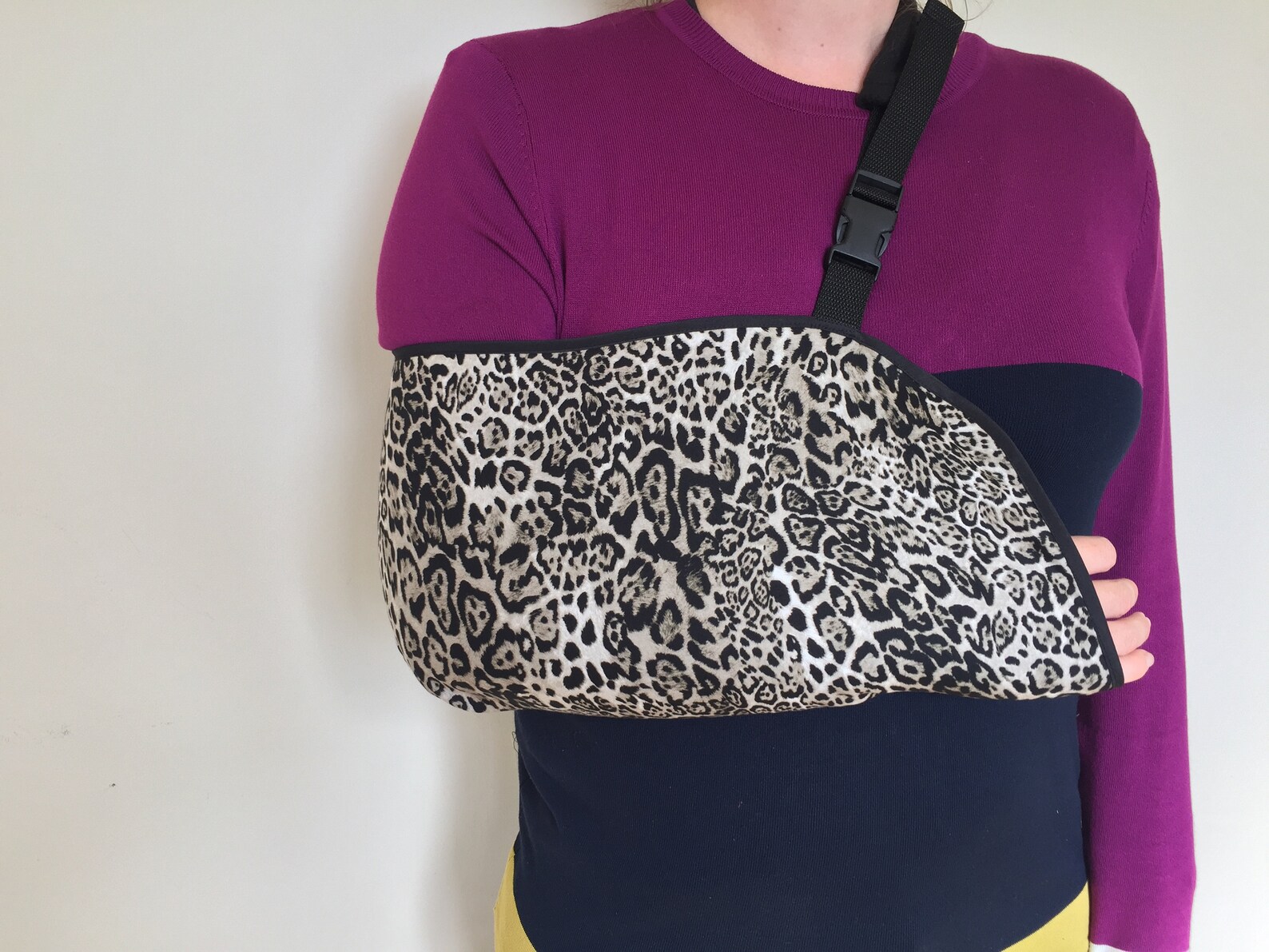 Arm Sling Leopard Print Decorative Fun Arm Sling Childrens Etsy