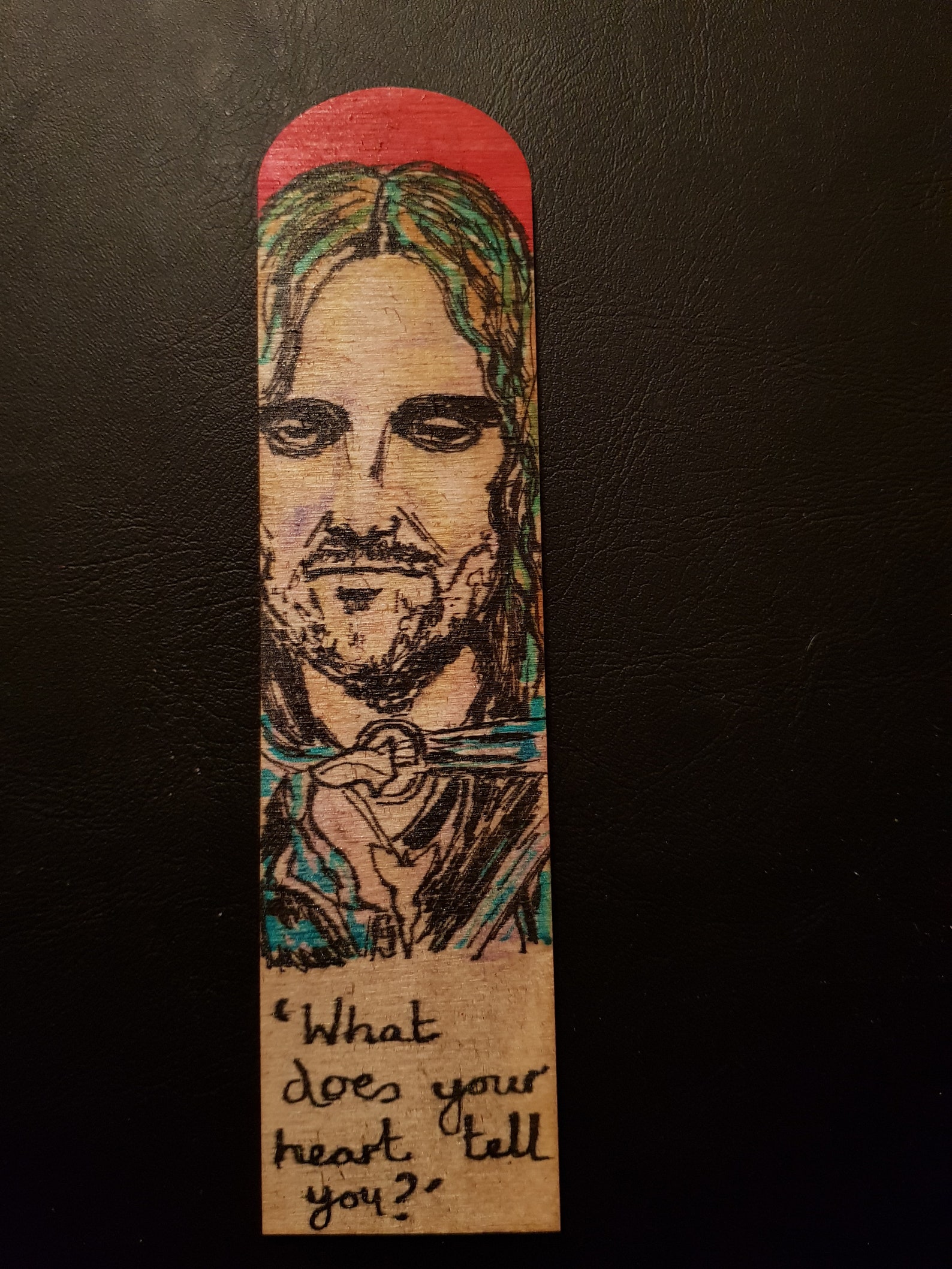 Original artwork wooden bookmark Lord of the Rings series | Etsy