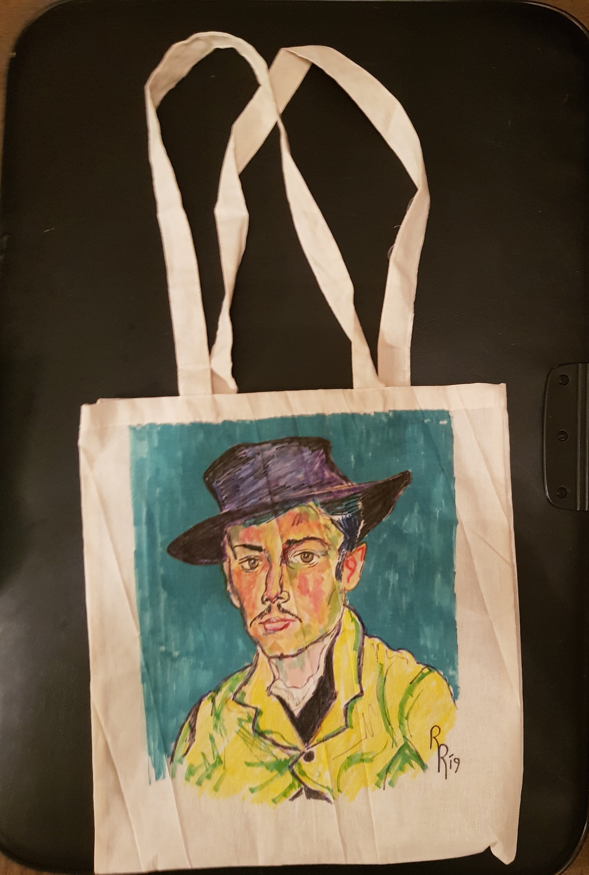 Tote Bag obra original Van Gogh retrato de Armand Roulin Etsy
