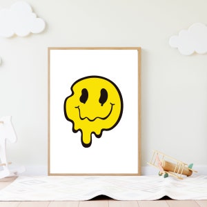 Cartoon Yellow Smiley Face Emoji Emoticon Surrendering in Fear Posters, Art  Prints by - Interior Wall Decor #1413892