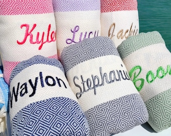 Custom Turkish Beach Towel: Personalized Gifts