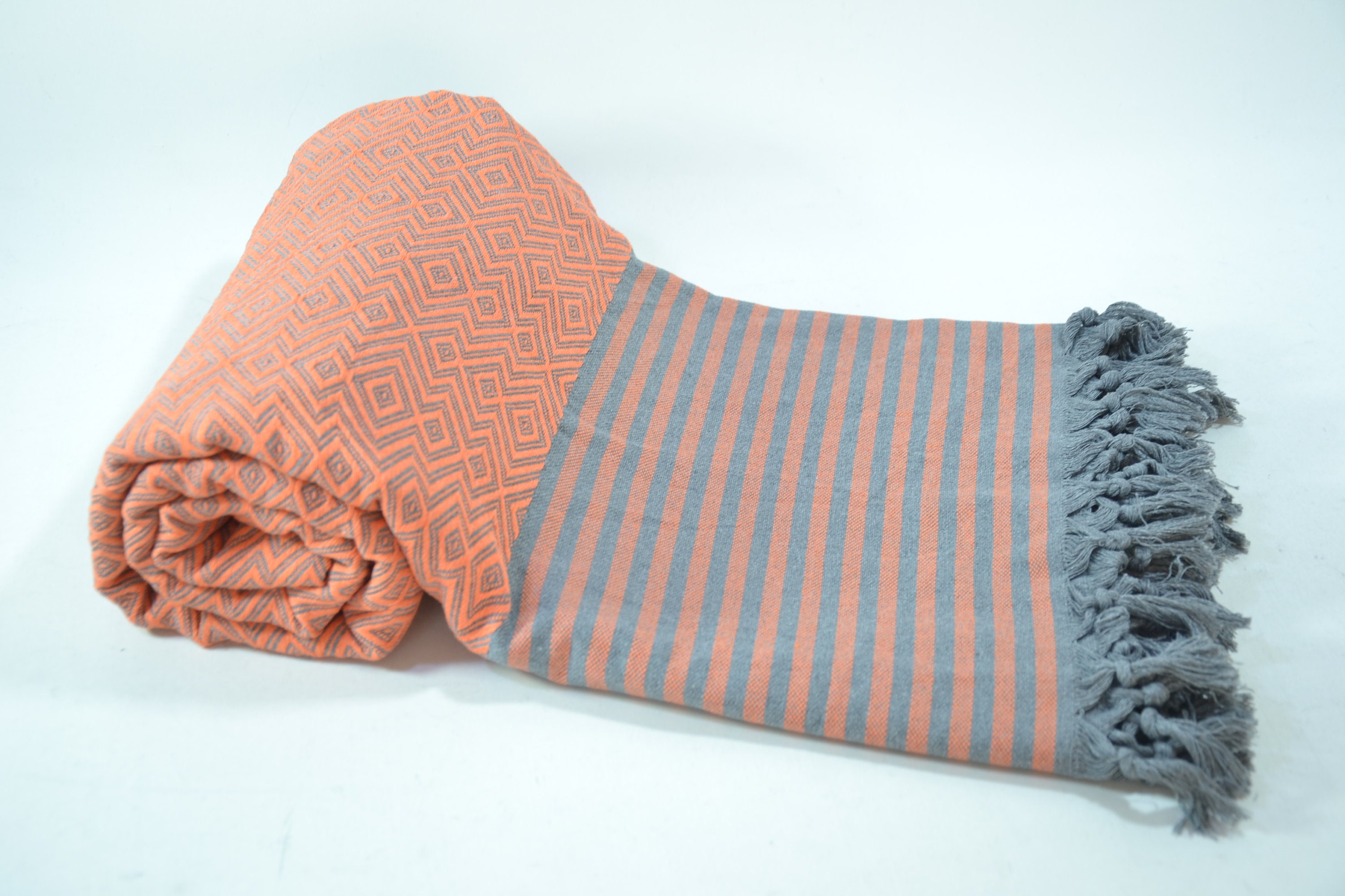 Orange Turkish BlanketTurkey BlanketTurkish BedspreadBulk Etsy