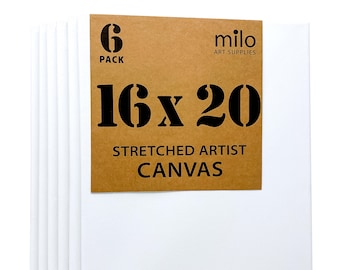 MILO 8 X 10 Pre Stretched Artist Canvas Value Pack of | Etsy