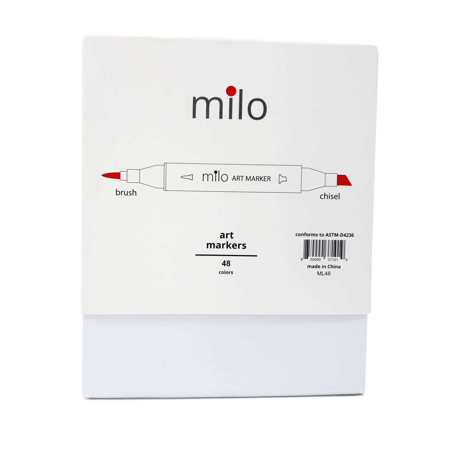 MILO 48 Art Marker Set Dual Tip Artist Markers Brush Tip and Etsy