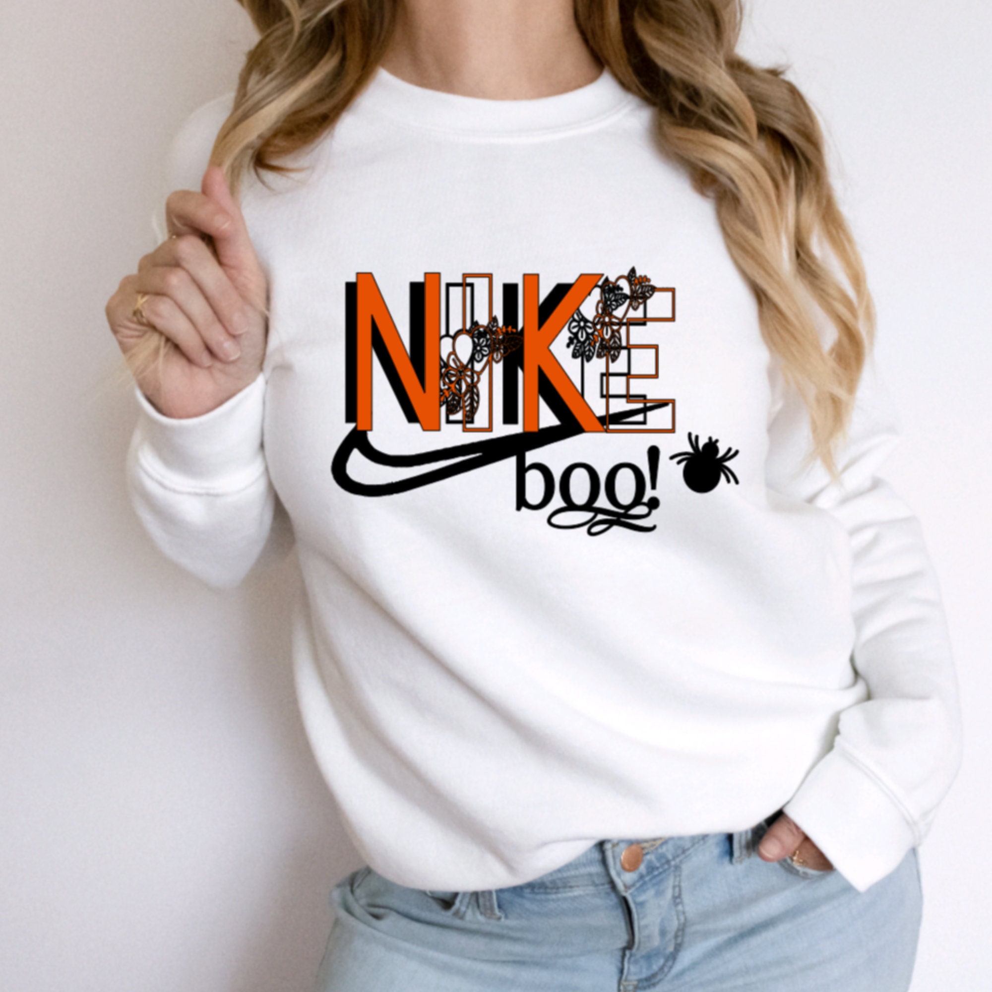 Custom Nike Sweatshirt - Etsy