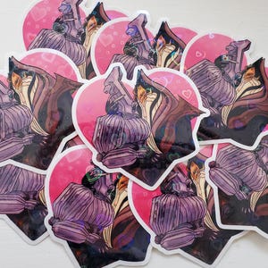 Star Gays - Pegatinas de Qorvex y Dante inspiradas en Warframe