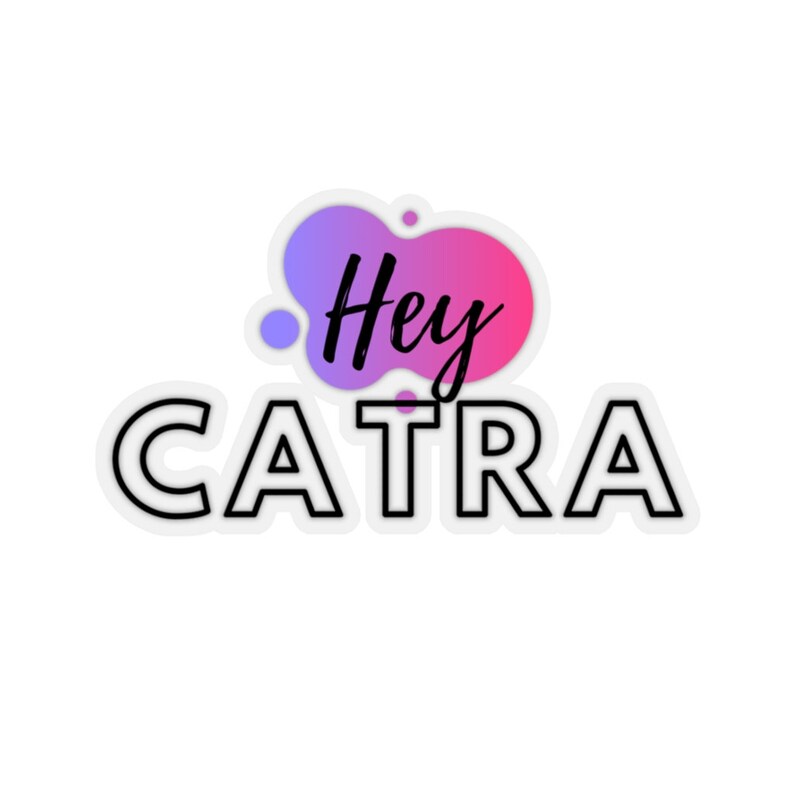 Catradora She Ra and the Princess of Power Inspired Kiss-Cut Sticker Hey Catra She-ra Sticker