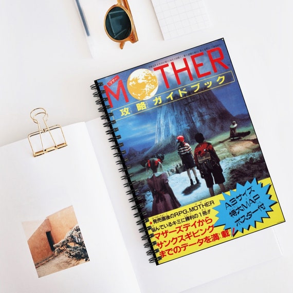 Mother I Earthbound 0 Ninten Spiral Notebook Ruled Line Etsy