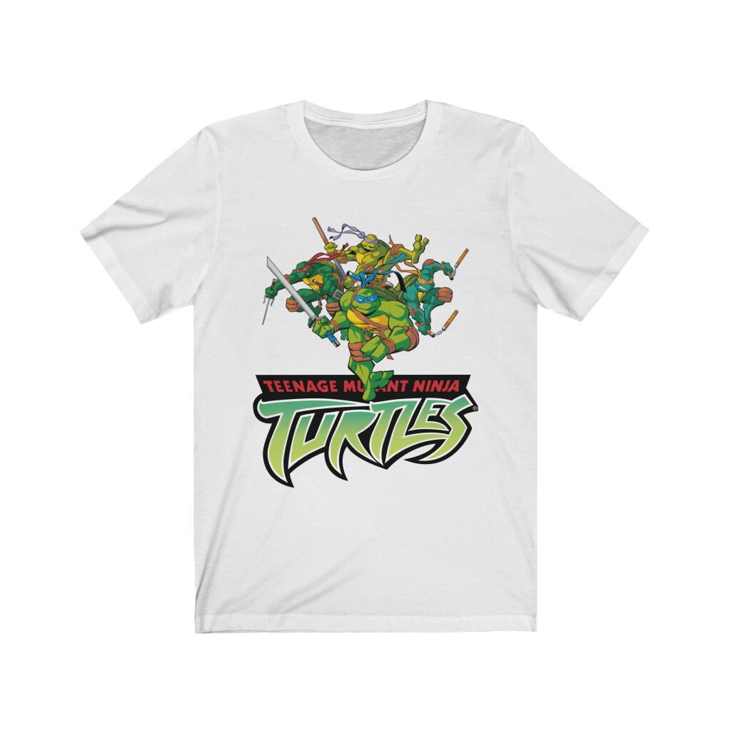 Ninja Turtle Tshirt 2003 Cartoon TMNT Tshirt Comfortable | Etsy