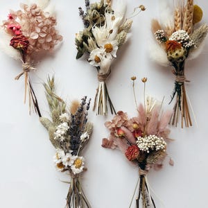 Mini Forever Blumenarrangements || Trockenblumensträuße || Masse oder einzelne || Gastgeschenke || Mittelstücke || Boho Hausdekor