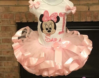 Minnie mouse tutu set