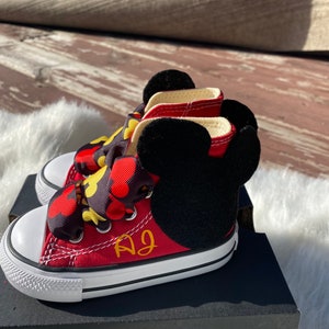 Mickey Mouse sneakers shoes/ Mickey Mouse first birthday outfit boy/ Mickey Mouse custom shoes/ Personalized shoes/ 1st birthday boy/ party