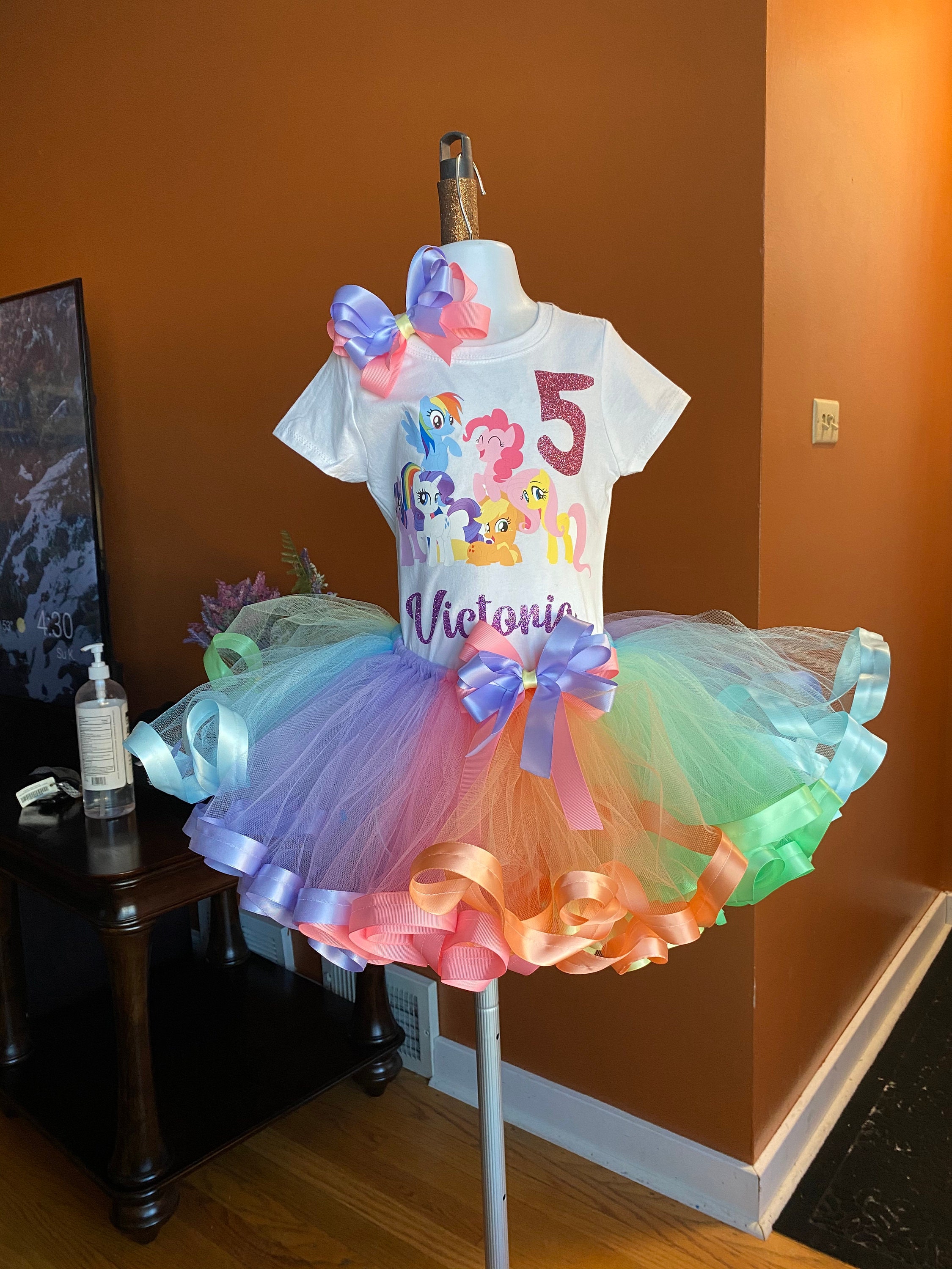 Twilight Sparkle My Little Pony 4th Birthday Outfit My Little Pony Twilight  Sparkle Child Costume