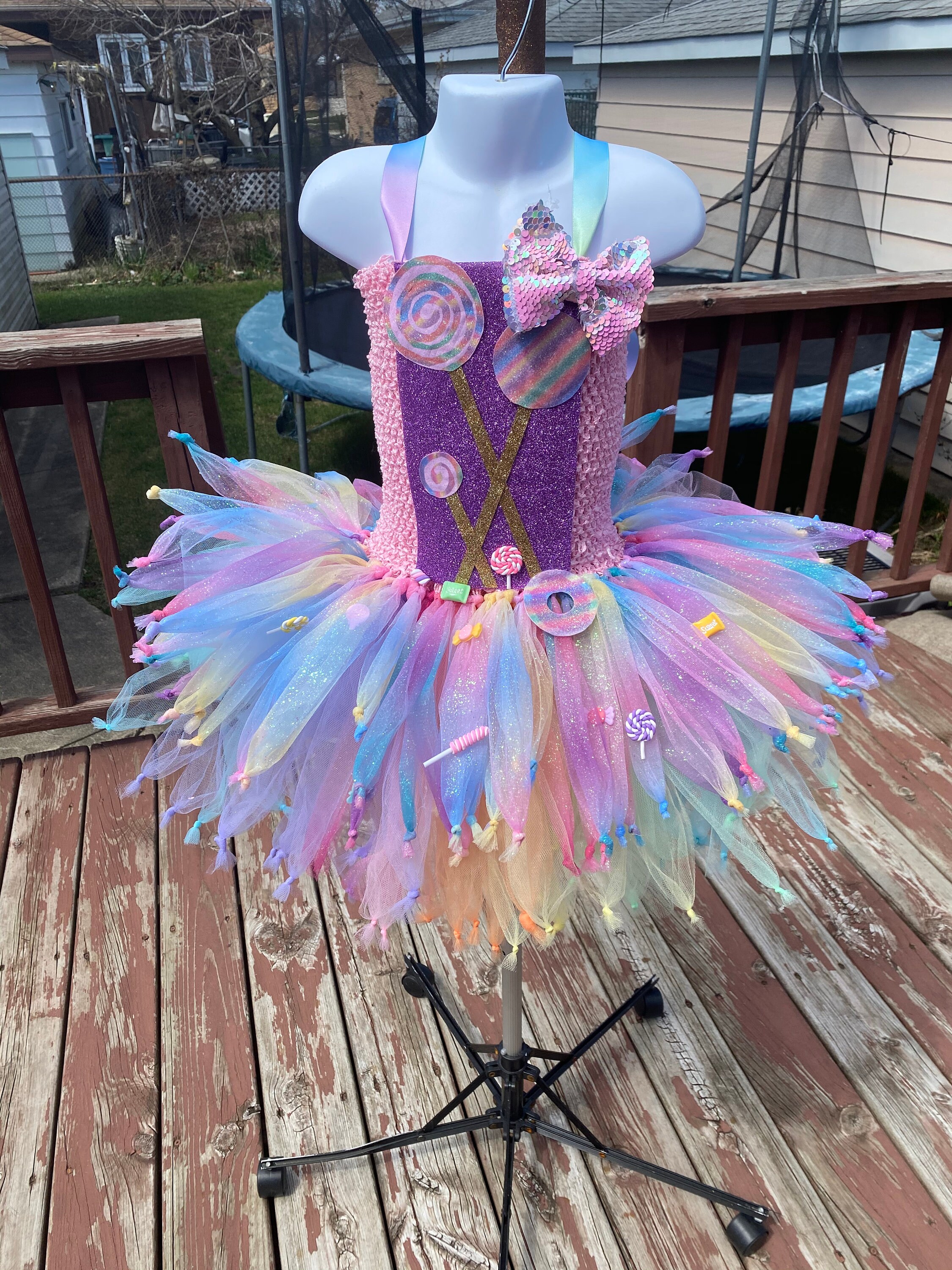 Candyland tutu dress