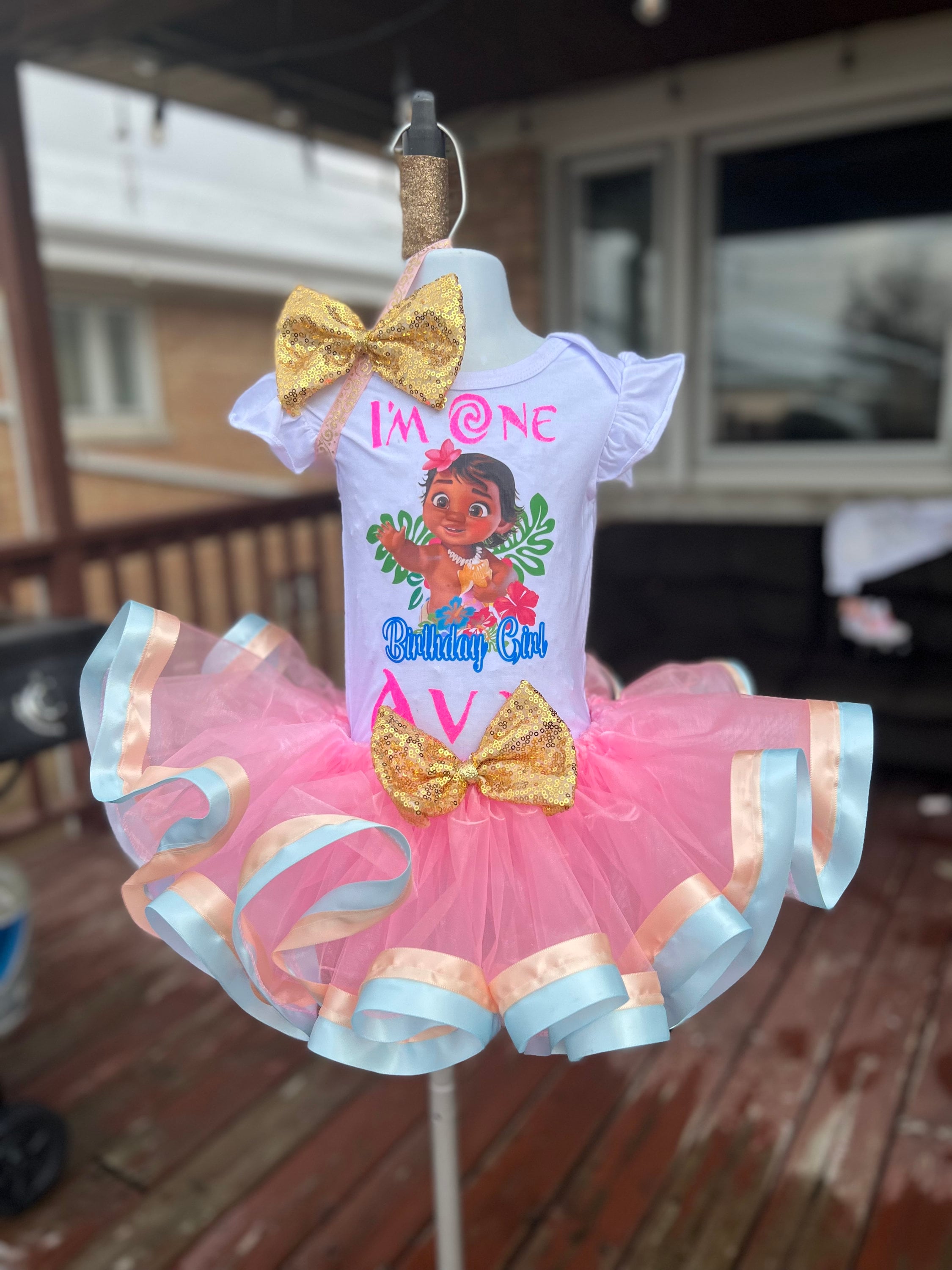 Moana bebe traje clearance