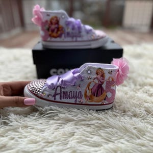 Rapunzel Embroidered Shoes