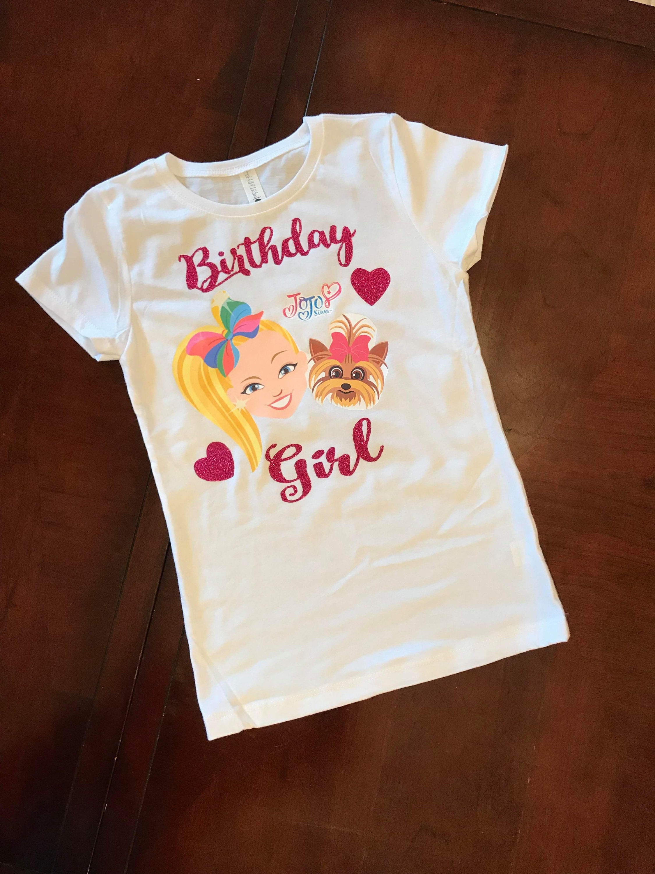 jojo siwa birthday shirts for family