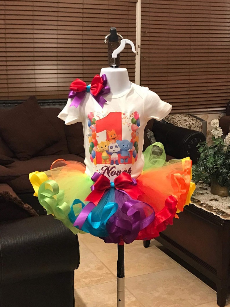 Word party tutu set word party birthday outfit word party | Etsy