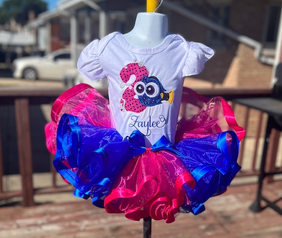 finding dory birthday dress DORY TUTU SET – Tutus Bows & Glam main image 1