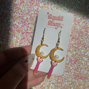 Sailor moon earrings etsy hot sale