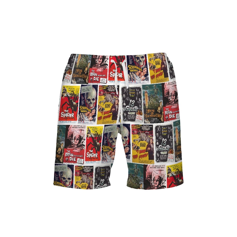 horror swim trunks