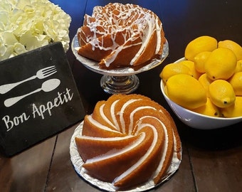 Gâteau au rhum citronné (expédié)