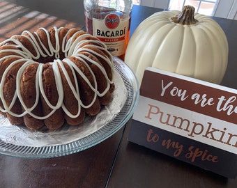 Shipped Pumpkin Spiced Cake