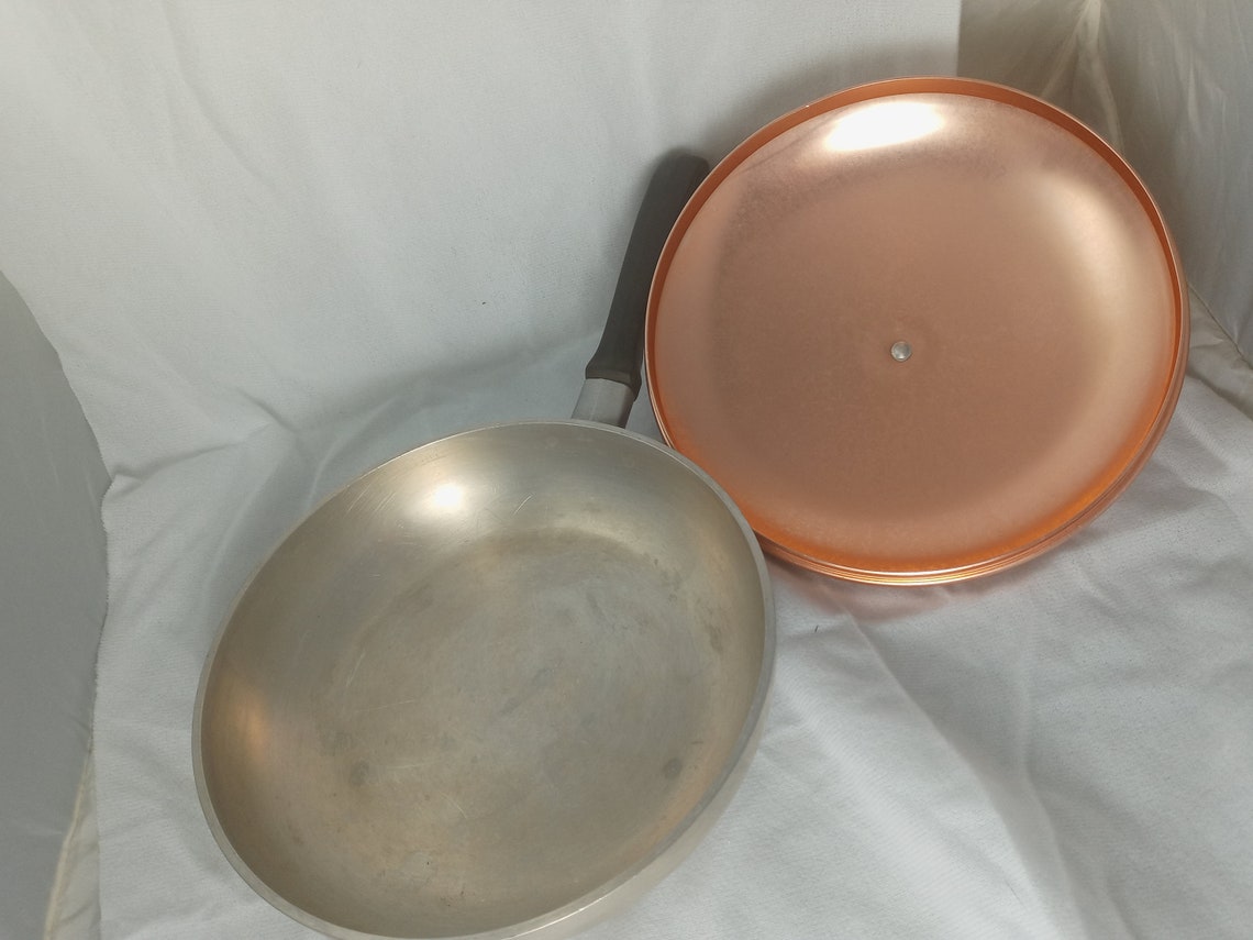 Mid Century WEAREVER Aluminum Flying Saucer Cooking Pan Etsy