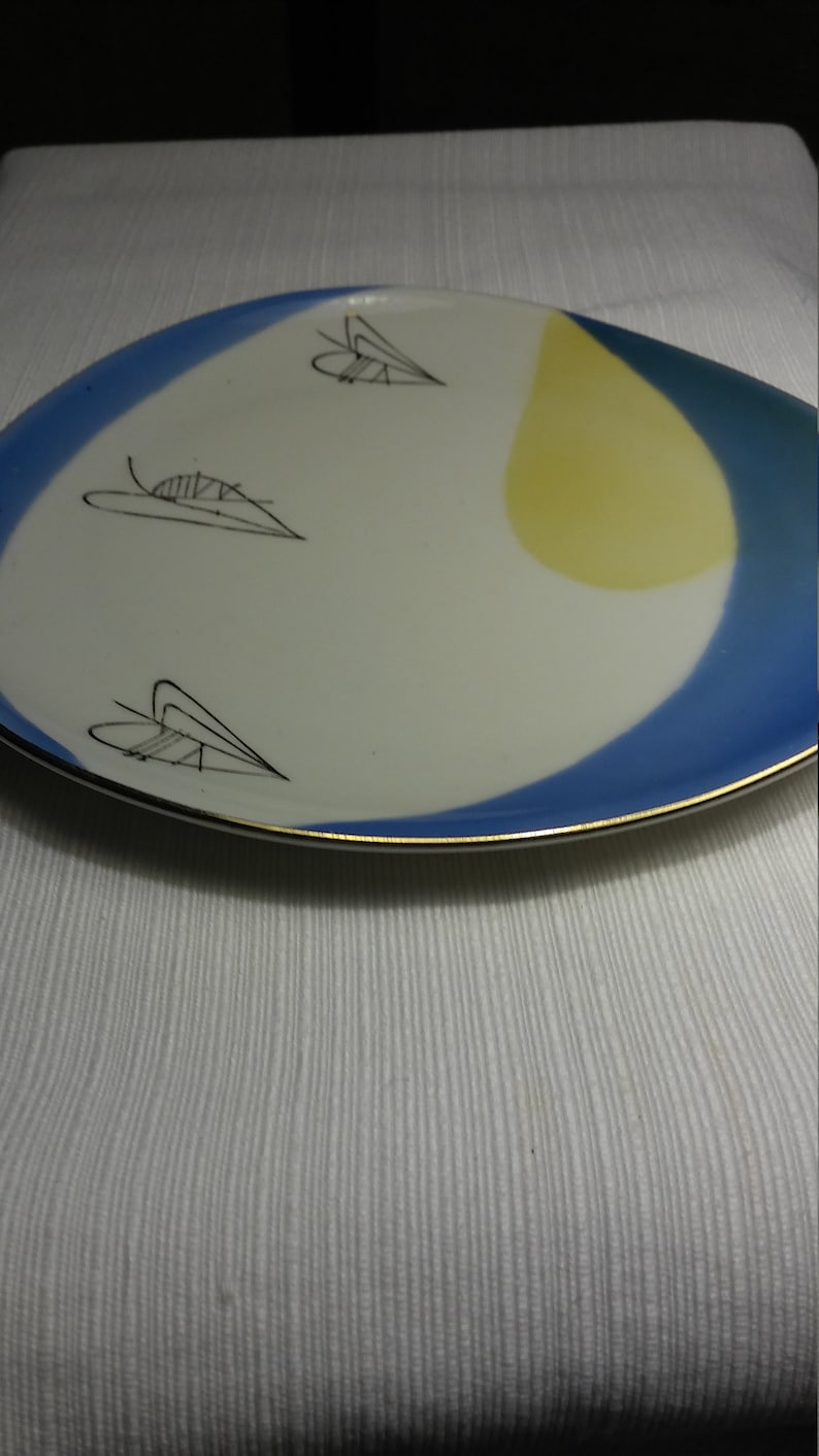 Vintage SCHIRNDING Bavaria Mid Century Heart Plate