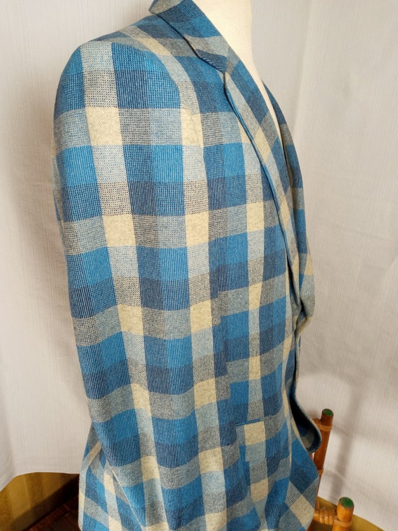 1960s Lebow Clothes 2 Button Cashmere Blazer Sport