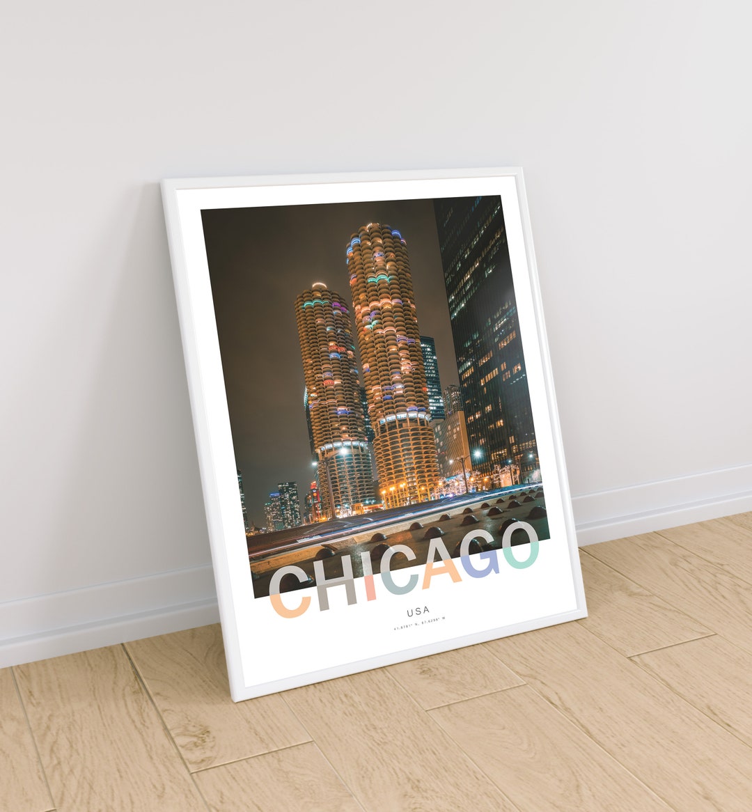 Chicago Printable Photo Digital Download Travel Photography ...