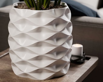 3D Planter Model 4 - Digital Download, STL for 3D Printer