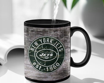 20-Ounce Tree-Free Greetings XM28129 Jets Football Fan Artful Jumbo Mug 20-Ounce Tree-Free Greetings XM28129 Jets Football Fan Artful Jumbo Mug