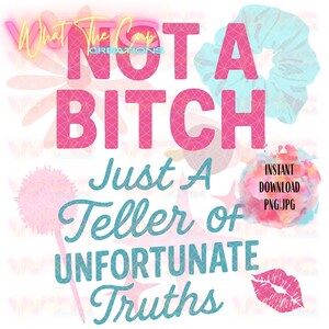 Grappig feministisch citaat, png-bestand: sarcastisch girly shirtontwerp (digitale download)