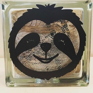 Sloth, Glass Blocks, Glass Blocks with Lights, Glass Block & Glass Block with Lights