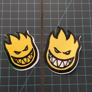 Spit Fire, Stickers, Spit Fire Stickers, Fire Head & Fire Head Stickers
